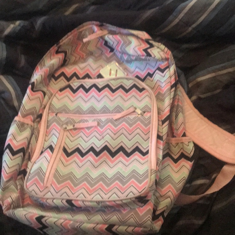open to offers Zig-Zag Patterned Backpack